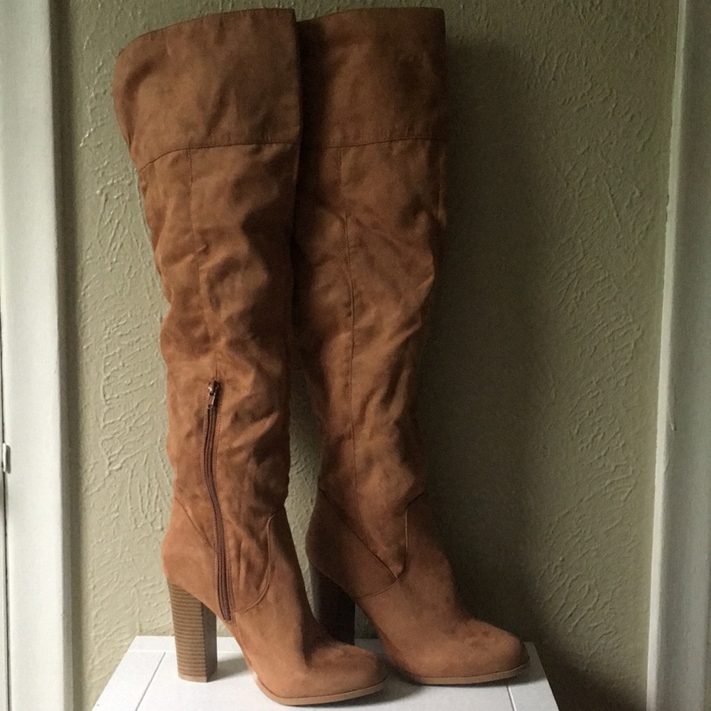 Over The Knee Suede Boots